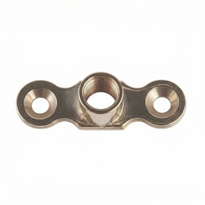 Chrome Plated Brass Pipe Clamp for Secure Installation of Pipes