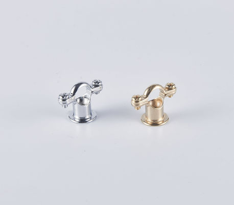 ทองเหลืองท่อ Clamp การโยนน้ํา / โครม Plated ง่ายที่จะติดตั้ง